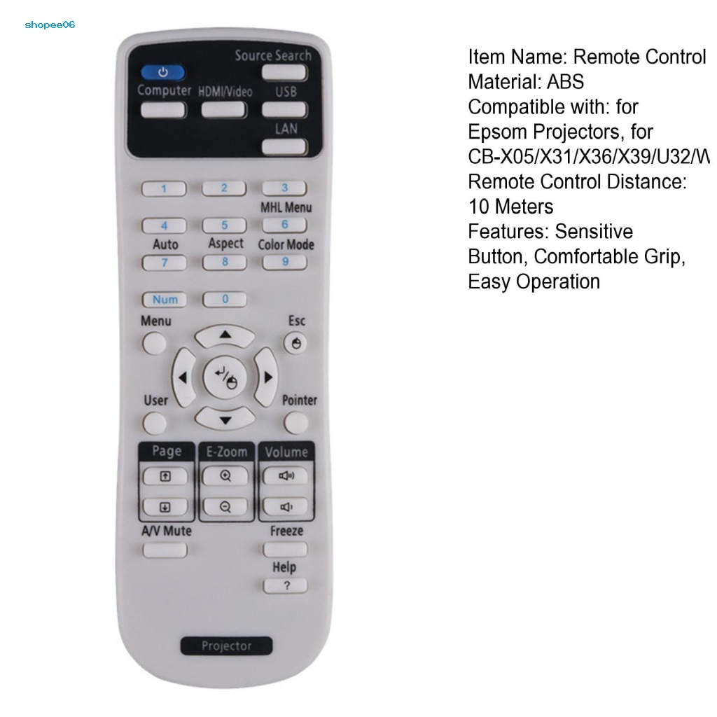 Điều Khiển Từ Xa Thông Minh Cho Máy Chiếu CB-X05 / X31 / X36 / X39 / U32 / W32 / S41