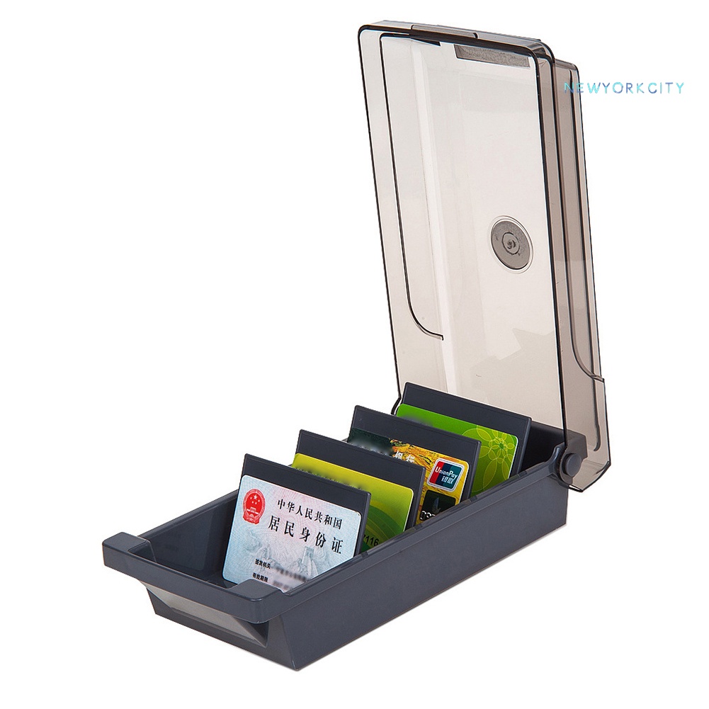 Hộp Đựng Thẻ Danh Thiếp 4 Ngăn Tiện Lợi