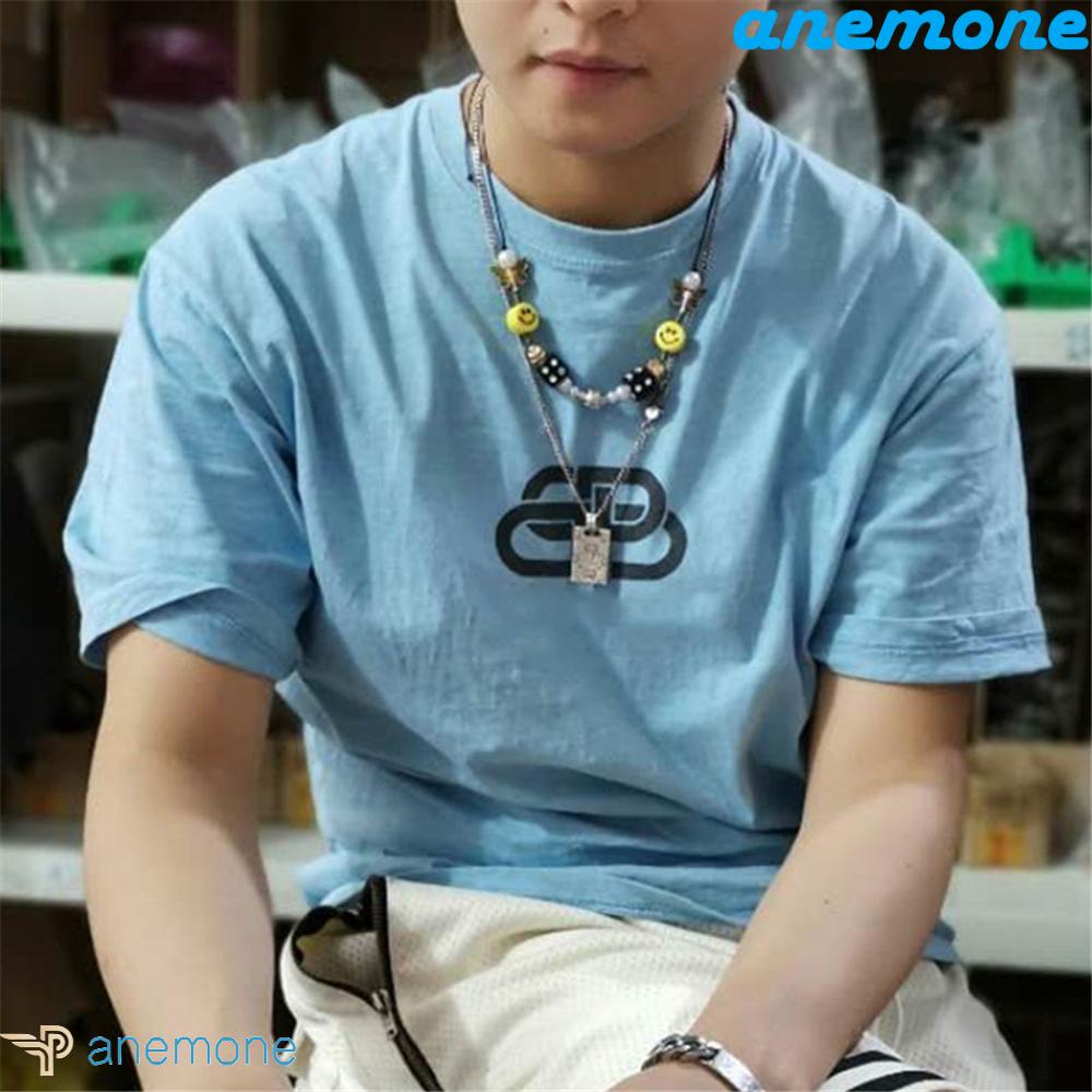 ANEMONE Vòng cổ Mặt Đầu Lâu Hợp Kim Thời Trang Âu Mỹ Cho Nam Nữ