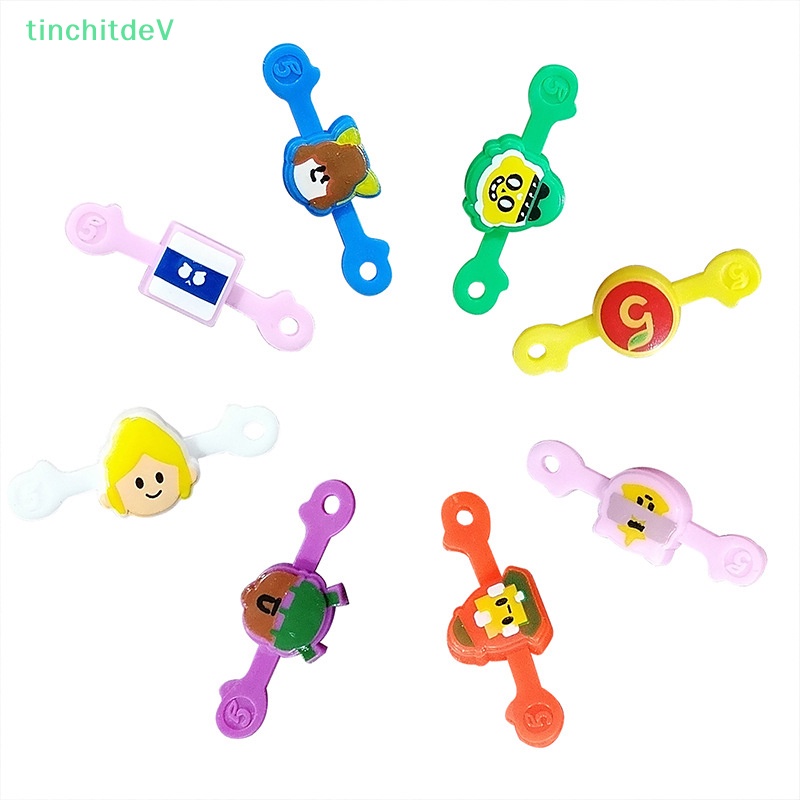 [TinchitdeV] Set 10 Cái Kẹp Nam Châm 3 Kẹp Đồ Chơi Montessori Cho Trẻ Em [Mới]