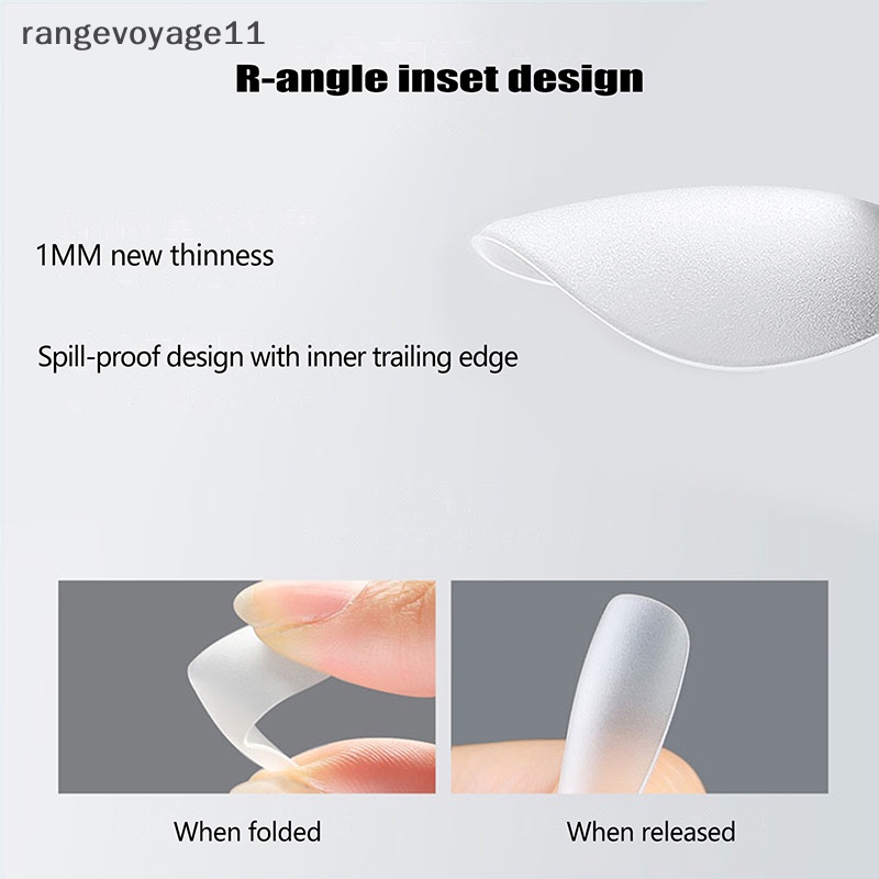 Bộ 420 Móng Tay Giả Ballerina Ngắn Che Phủ Toàn Diện