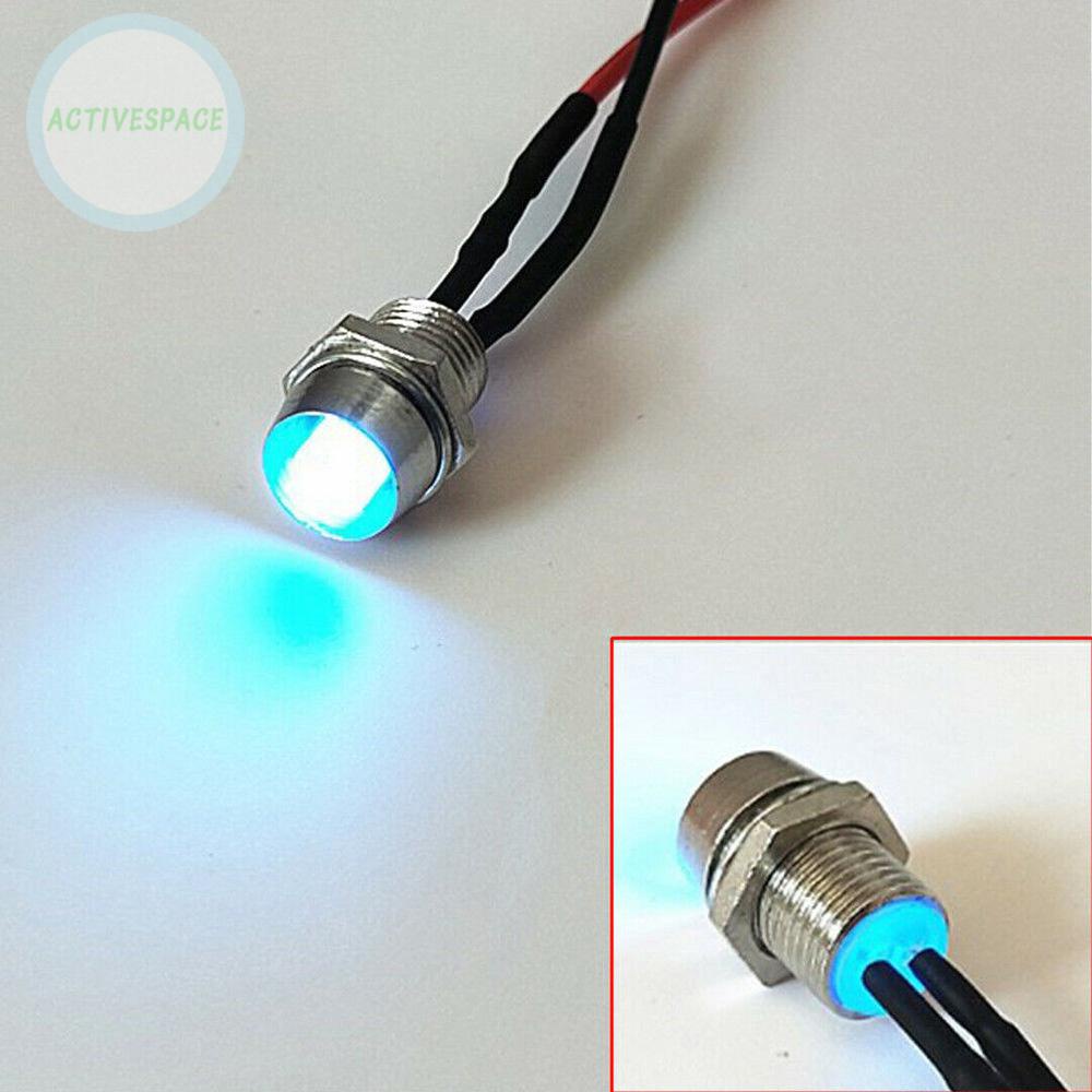 ⚡READYSTOCK⚡Indicator Lights 10pcs Pilot Dash For Car Truck Boat Direct replacement