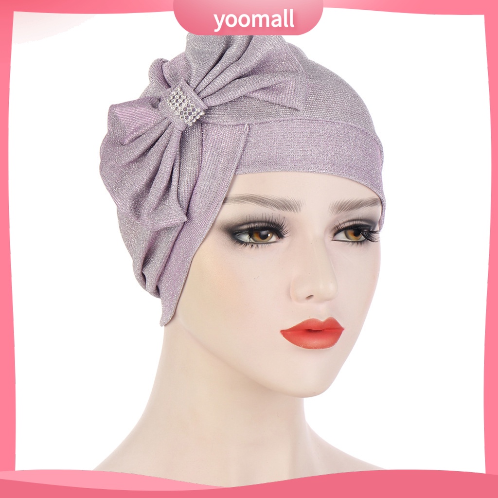 Mũ Turban Thắt Nơ Nhiều Màu Sắc Thời Trang Đi Biển Cho Nữ