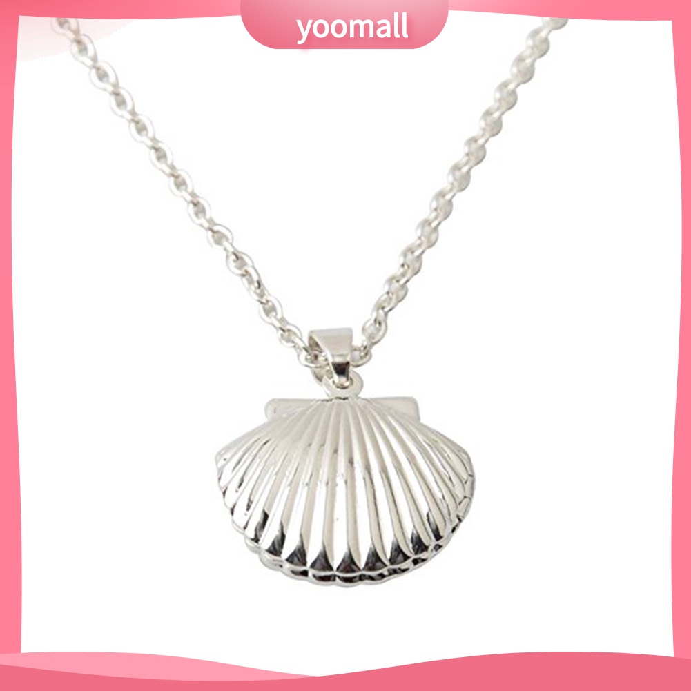 Vòng cổ Hợp Kim Mặt Hình Vỏ Sò Thời Trang Cho Nữ