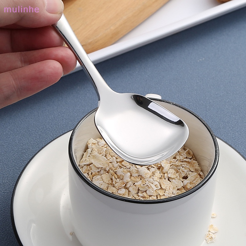 Bộ Muỗng Nĩa Lớn Bằng Thép Không Gỉ Tiện Dụng Cho Nhà Bếp