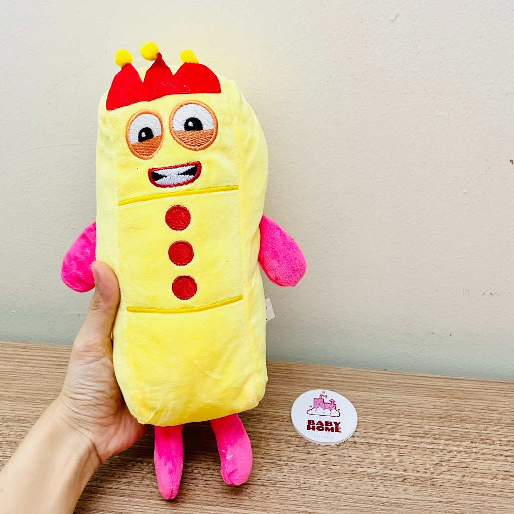 HYC Humey Thú Nhồi Bông Numberblocks Hình Số Đếm Số Cho Bé