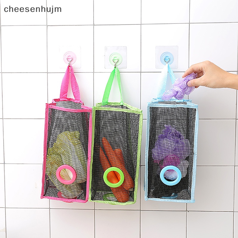 Giá Treo Túi Rác Bằng Nhựa Gắn Tường Tiện Dụng Cho Nhà Bếp