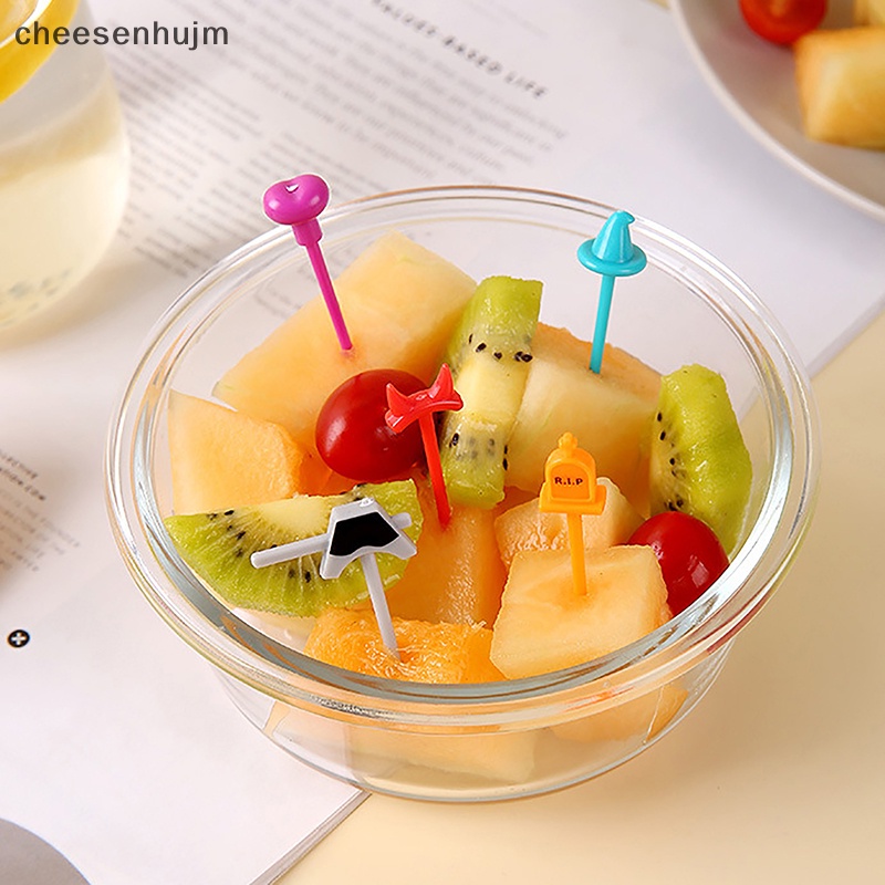 Bộ 5 Nĩa Ăn Trái Cây Họa Tiết Halloween Dễ Thương Bắt Mắt