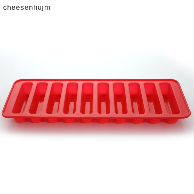 Khuôn Silicon Làm Đá 10 Ô Hình Dải Dài Tiện Dụng