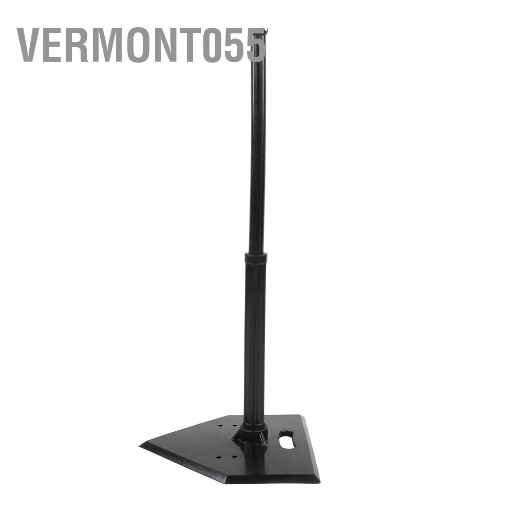 Vermont055 Bóng chày có thể điều chỉnh mềm Tee Đứng Thực hành Huấn luyện Đánh Phụ kiện