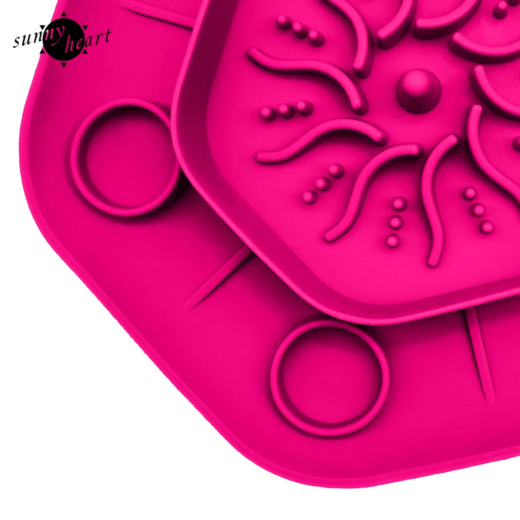 Sunnyheart Dụng Cụ Làm Sạch Bàn Chải Vệ Sinh Dễ Dàng Làm Sạch Và Giá Đỡ Bàn Chải Rửa Chén An Toàn Tích Hợp Giá Đỡ Cọ Sơn này