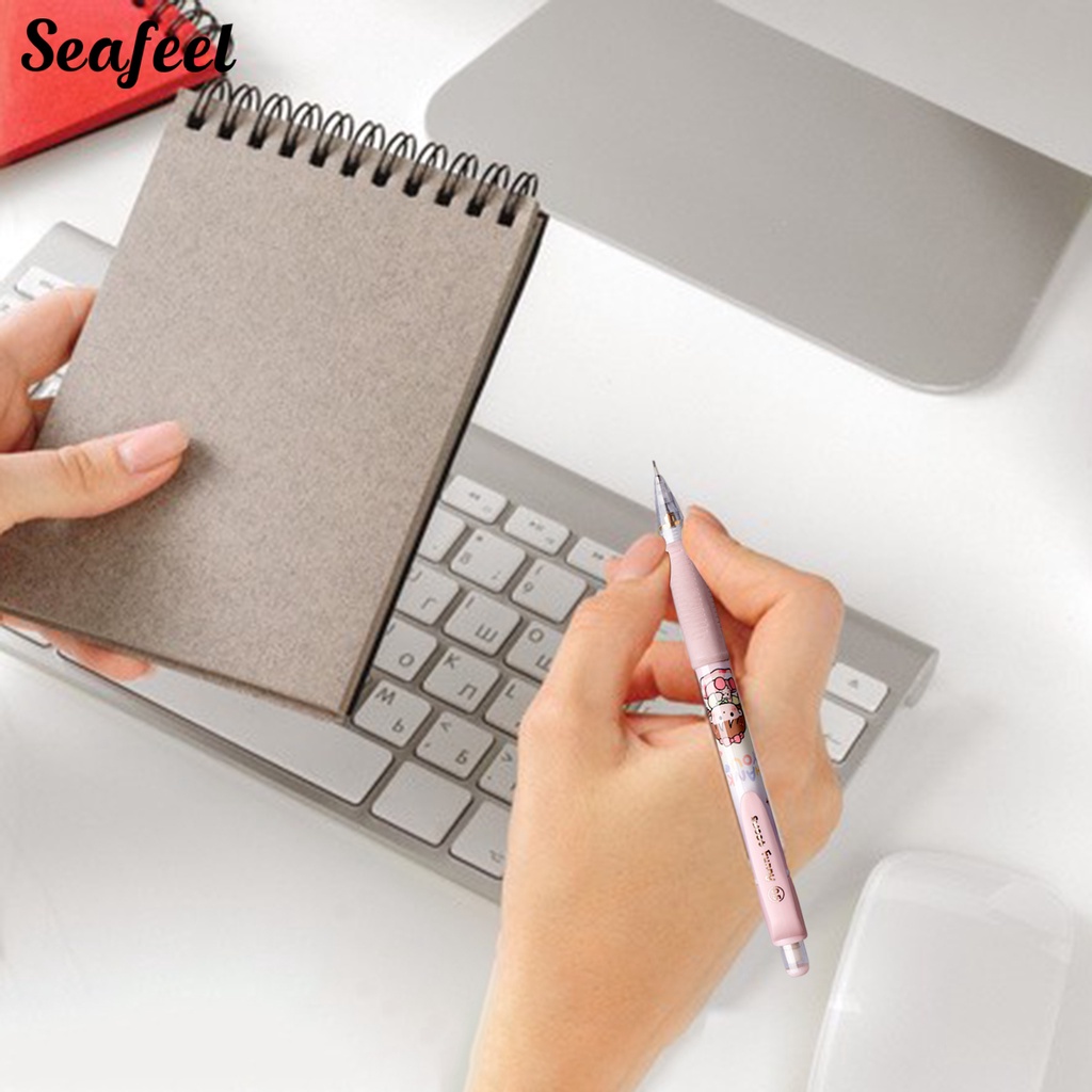 1 Bộ Bút Chì Cơ Kèm Gôm Tẩy Hình Thỏ Đáng Yêu