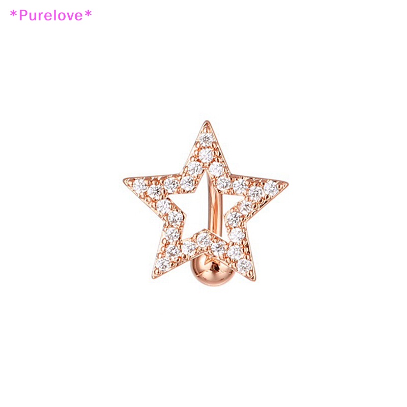 Khuyên Rốn Đính Đá Zircon Thời Trang Cho Nữ Mới