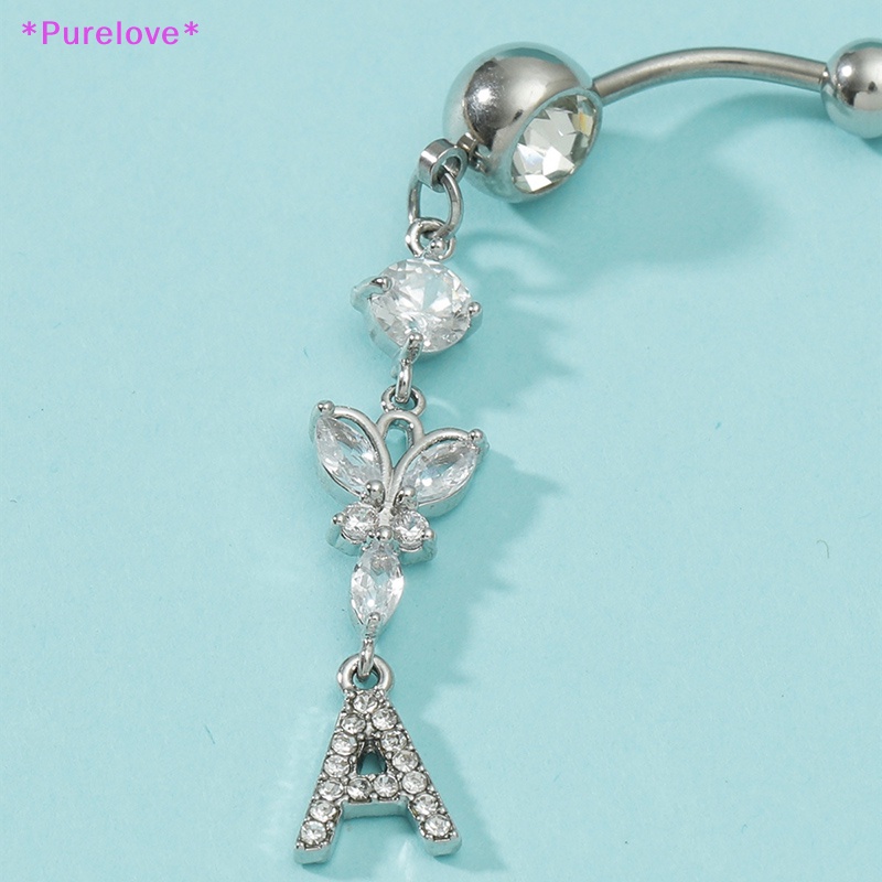 1 Khuyên Rốn Hình Bướm Đính Pha Lê Helix Thời Trang Mới