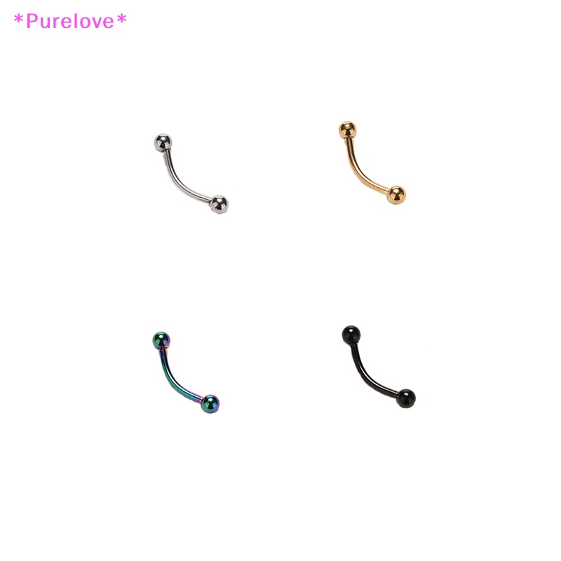 Khuyên Xỏ Lông Mày Bằng Thép Không Gỉ Cá Tính Thời Trang Mới