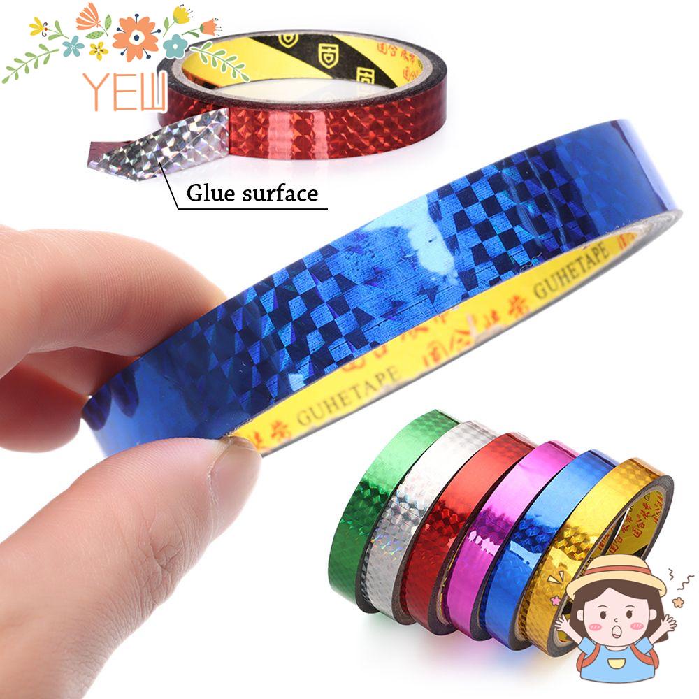 Cuộn Băng Dính Nhiều Màu Lấp Lánh Trang Trí Sổ Tay Cho Bé