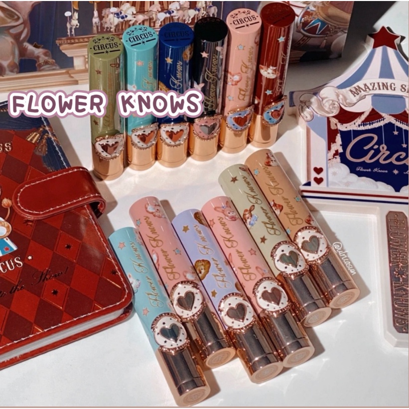 Son Lì Dòng Hoa KNOWS Circus Màu Lì / Vết Bẩn