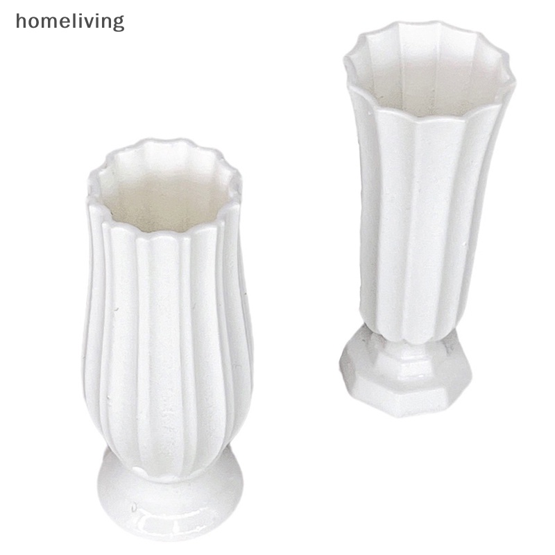 Bình Hoa Mini Bằng Nhựa Resin Tỉ Lệ 1 / 6 Trang Trí Nhà Búp Bê