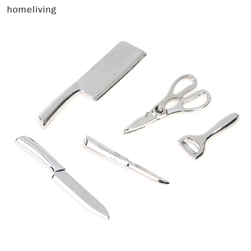 Mô Hình Dụng Cụ Nhà Bếp Mini Tỉ Lệ 1 / 12 Trang Trí Nhà Búp Bê