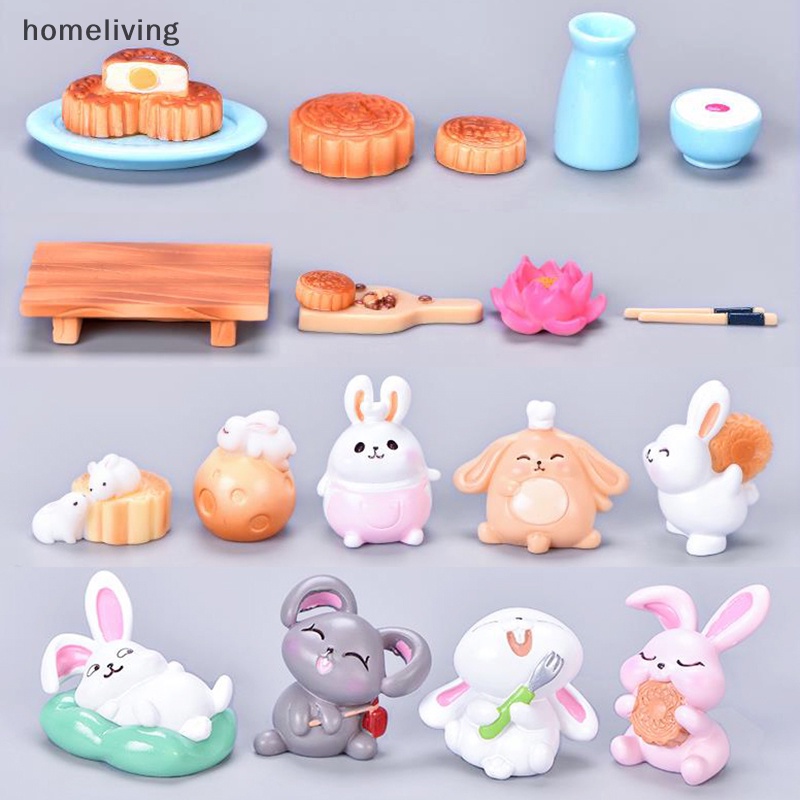 Phụ Kiện Trang Trí Vườn Mini Hình Thỏ Dễ Thương DIY