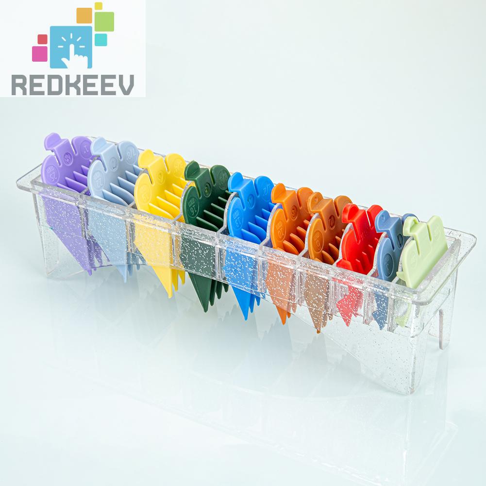 Hộp Đựng Lược Chải Tóc 10 Ngăn Bằng Nhựa Siêu Bền Tiện Dụng Cho Salon