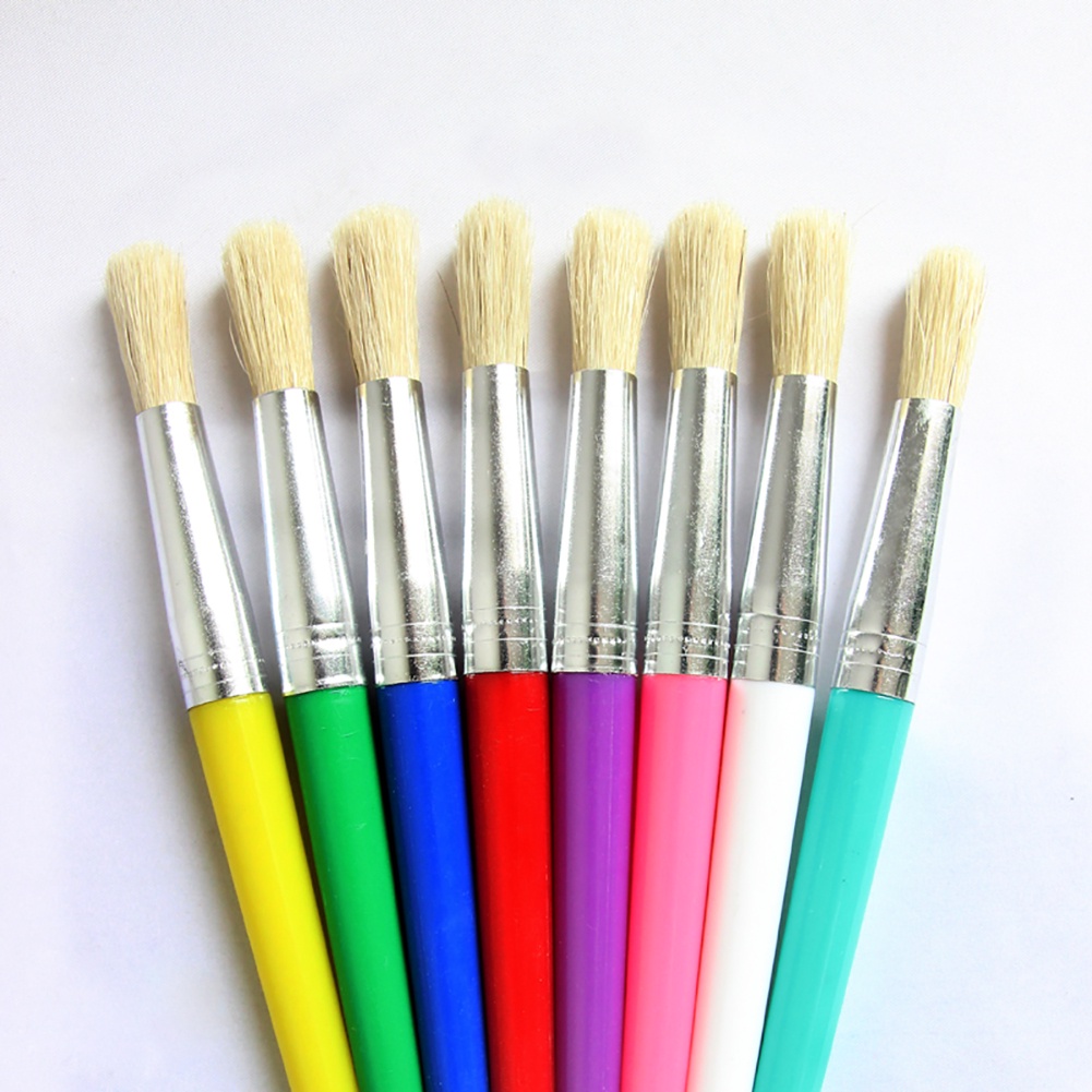 Set 4 Cọ Vẽ Tranh Sơn Dầu Chuyên Dụng