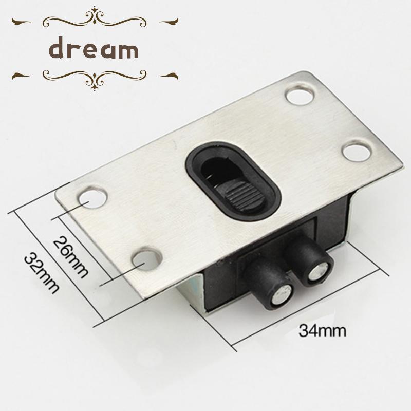 【DREAMLIFE】Door Rollers Stainless Steel Sliding Cupboard Hanging Furniture Replacement