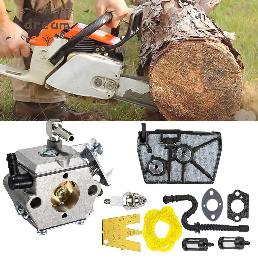 【DREAMLIFE】Carburetor Fuel Filter Plug Fuel Line Metering Lever With Gasket Air Filter