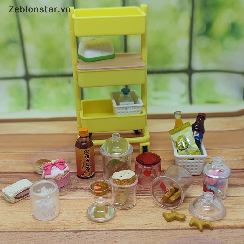 Khuôn Silicone Làm Bánh Quy / Kẹo / Thức Ăn Mini Trang Trí Nhà Búp Bê