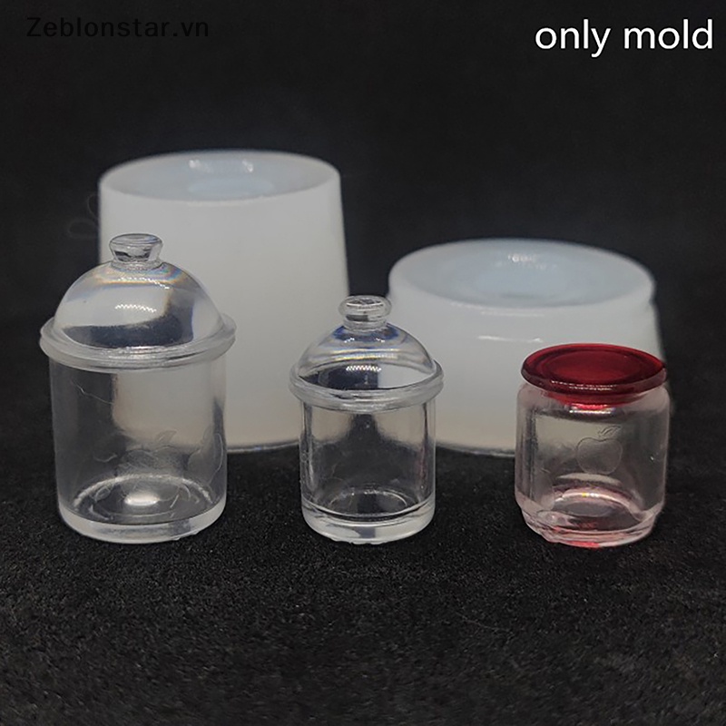 Khuôn Silicone Làm Bánh Quy / Kẹo / Thức Ăn Mini Trang Trí Nhà Búp Bê