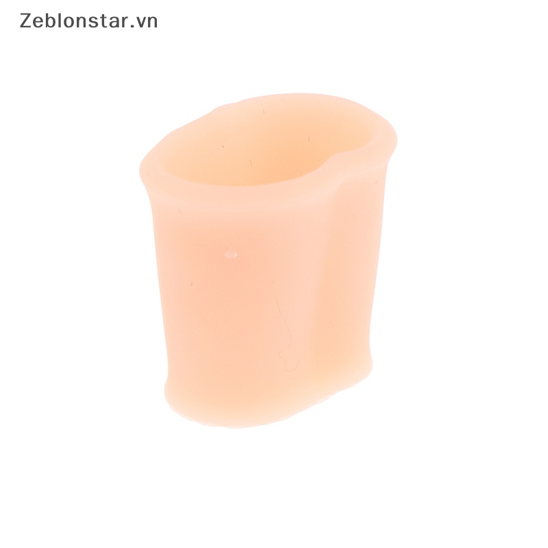 1 Cặp Ống Gel Silicone Bảo Vệ Ngón Chân Cái