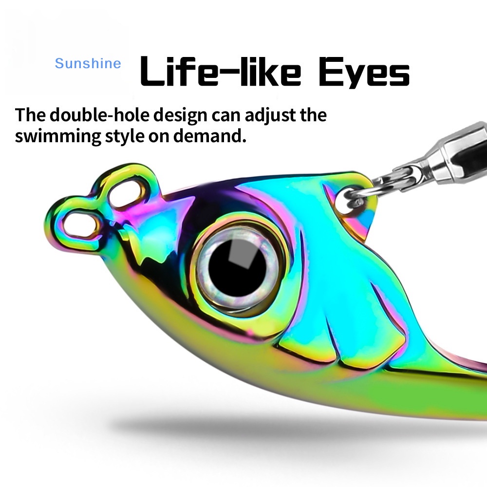 Mồi Giả Câu Cá Bằng Kim Loại 9g 13g 17g