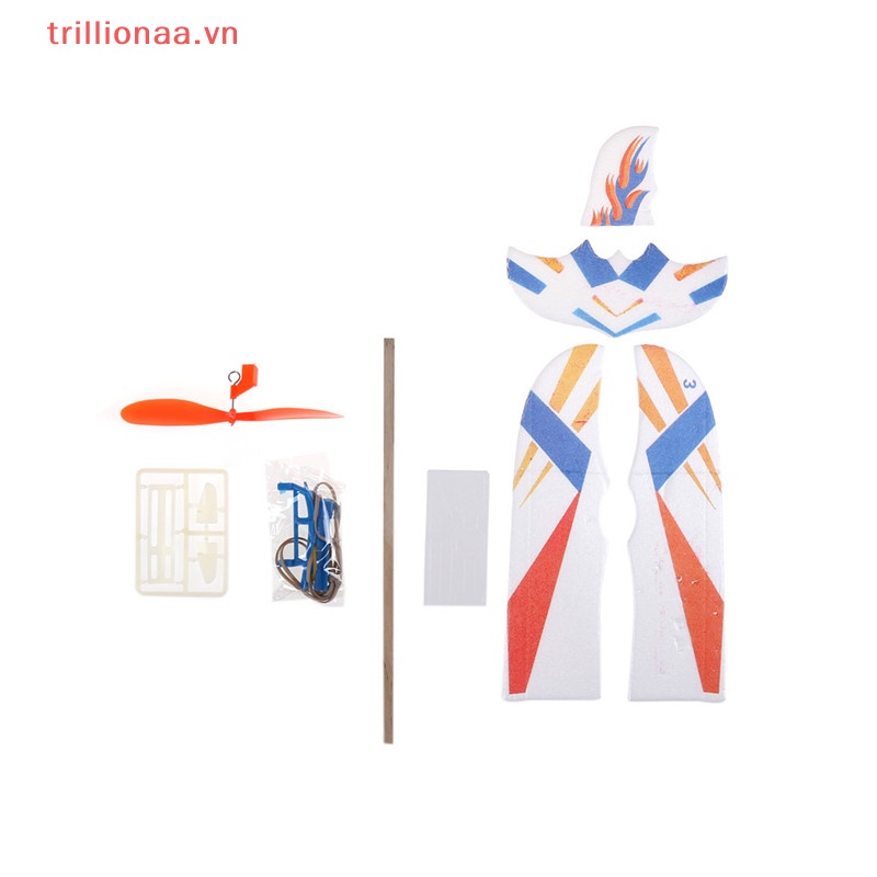 Bộ Mô Hình Máy Bay Trillionaa Bằng Cao Su Đàn Hồi DIY