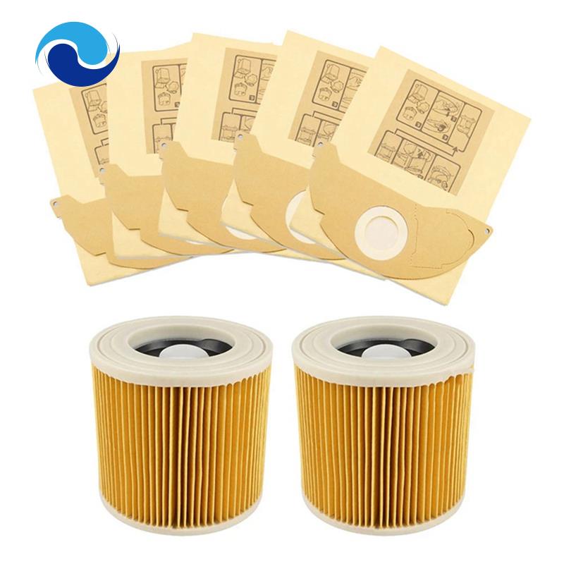 Bộ Lọc Hepa + Túi Đựng Bụi Thay Thế Cho Máy Hút Bụi WD2250 A2004 A2054 MV2 WD2