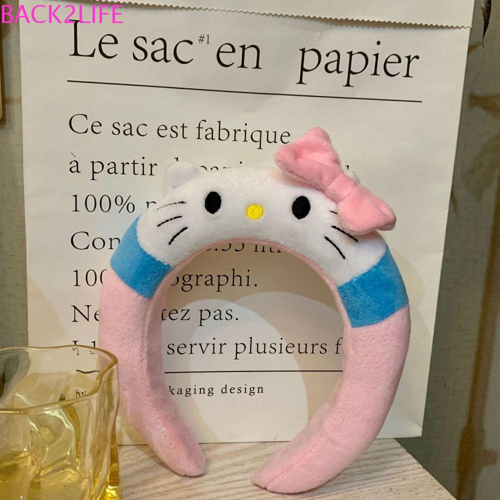 Băng Đô Cài Tóc Hình Mèo Bông 2Lip Đáng Yêu Cho Nữ