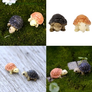 2 Tượng Rùa Mini Trang Trí Đáng Yêu