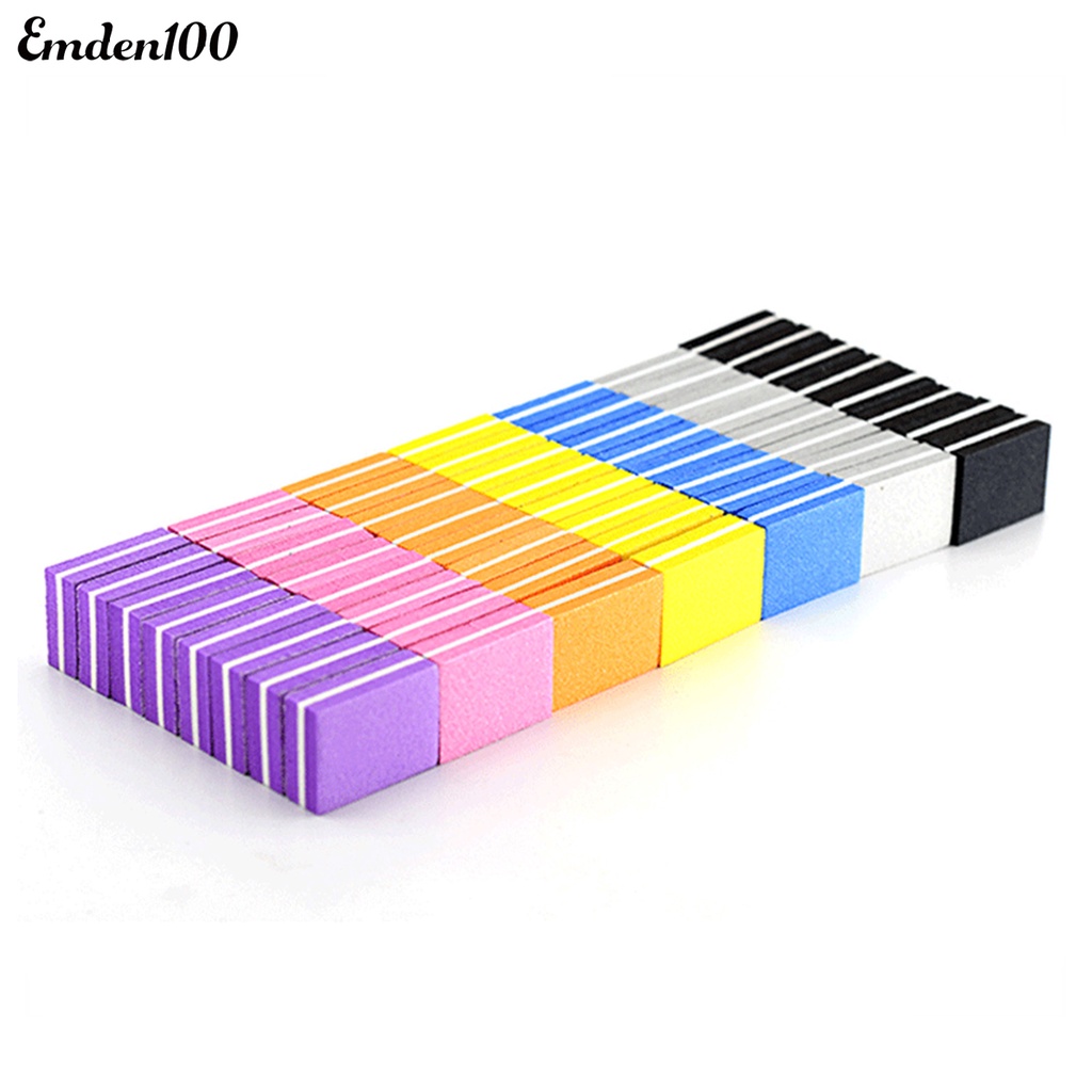 Set 50 Khối Giũa Móng Hai Mặt Độ Co Giãn Cao Có Thể Tái Sử Dụng