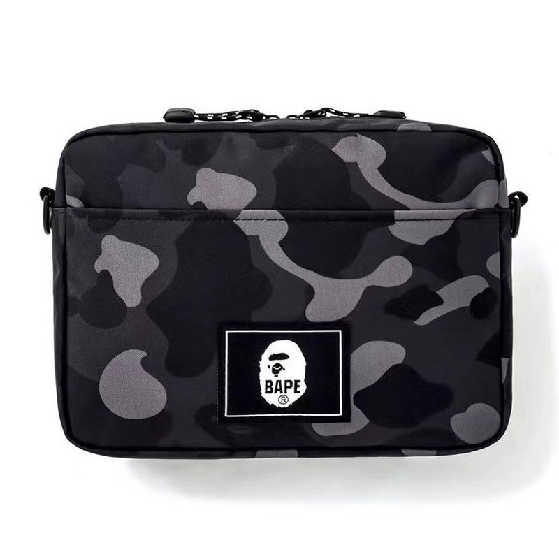 Túi đeo chéo vai Bape 2 trong 1 Thay đổi ví Túi đeo chéo