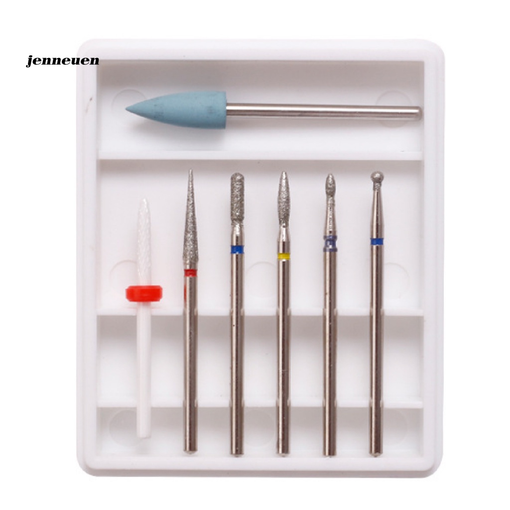 1 Bộ Dụng Cụ Đánh Bóng Móng Tay Bằng Thép Vonfram