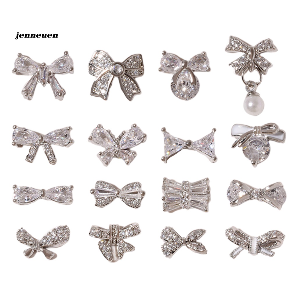 Phụ Kiện Trang Trí Móng Tay Hình Nơ Siêu Bền DIY