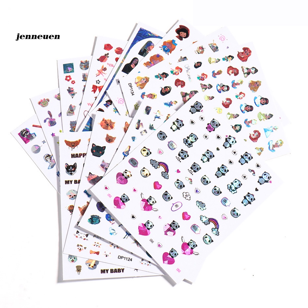 Miếng Dán Trang Trí Móng Tay Họa Tiết Ren Xinh Xắn Thoải Mái