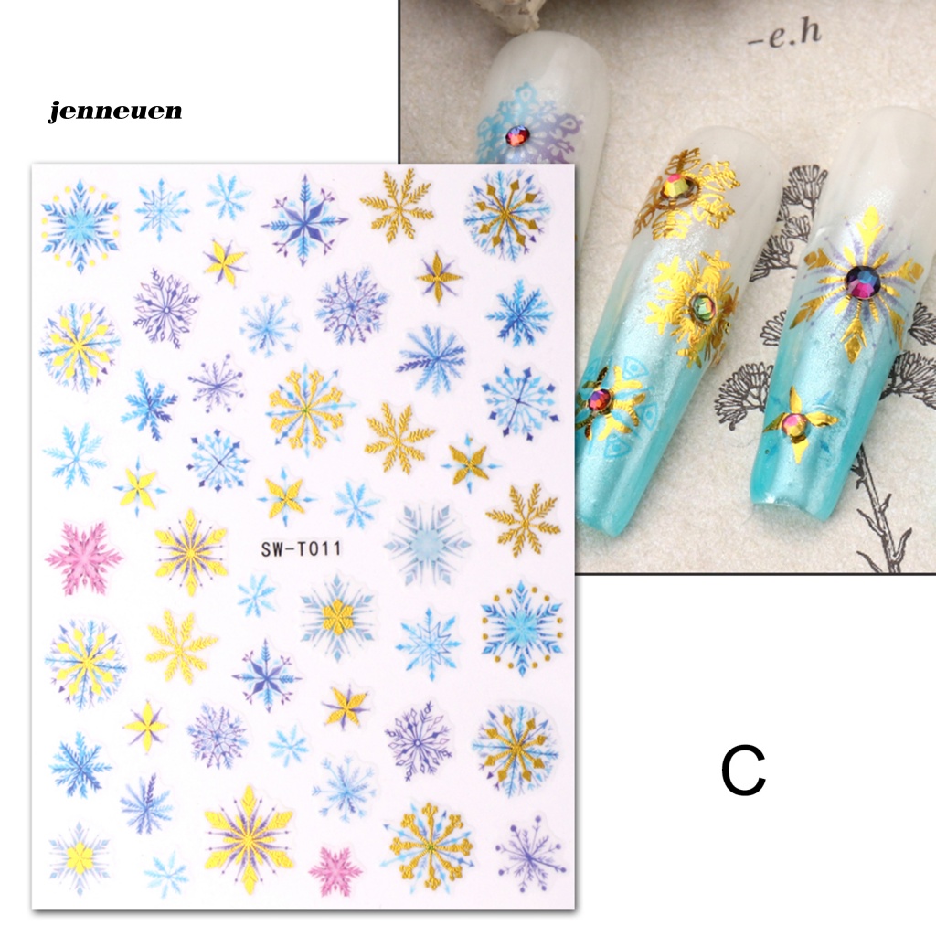 Miếng Dán Trang Trí Móng Tay Màu Sắc Tươi Sáng Không Mùi