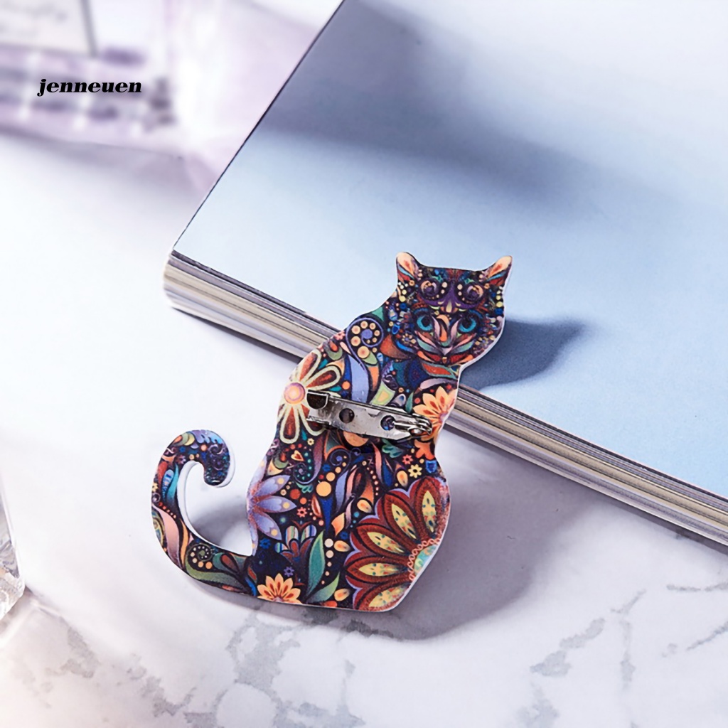 Ghim Cài Áo Hình Động Vật Bằng Acrylic Dễ Thương