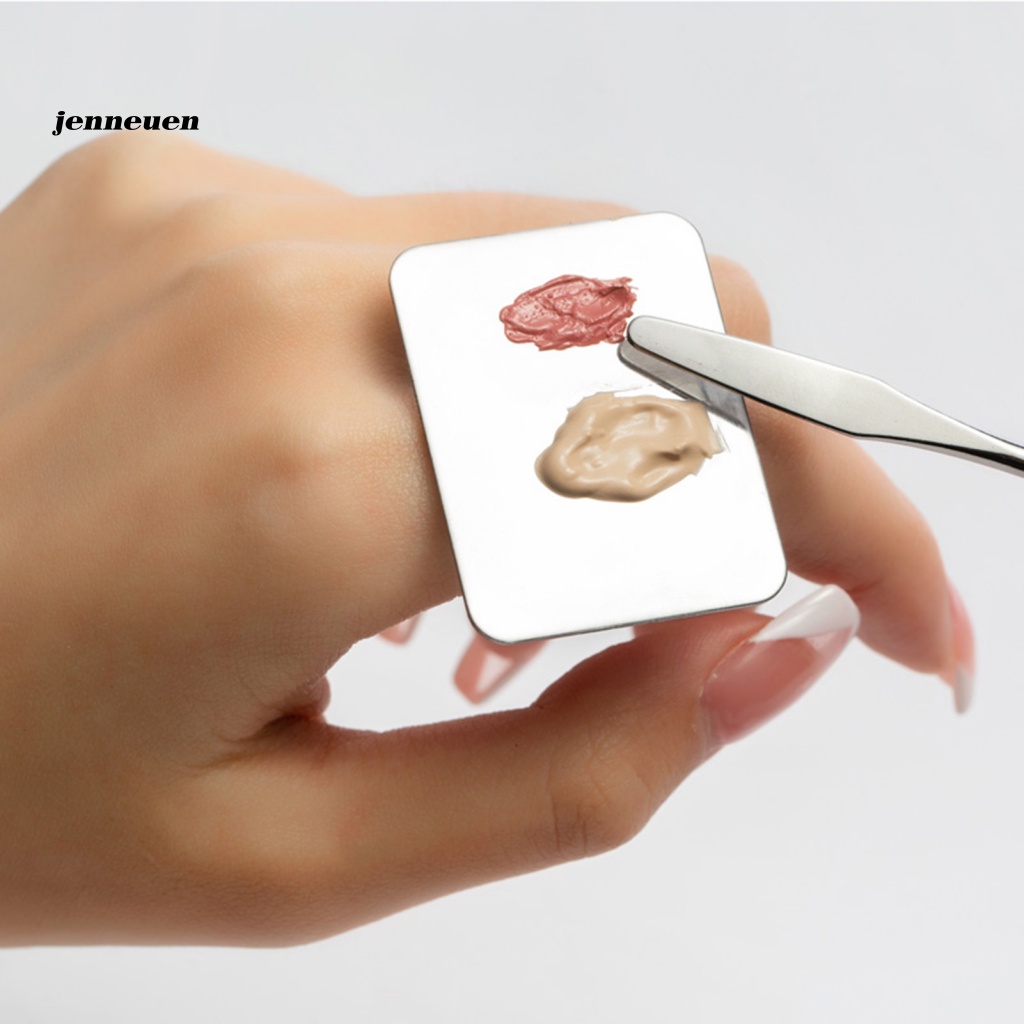 Bảng Pha Màu Mỹ Phẩm Chống Trượt Nhỏ Gọn Tiện Lợi