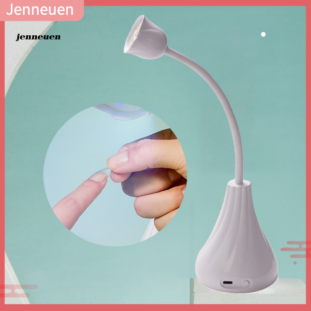 Máy Sấy Khô Móng Tay 6 Bóng LED UV Có Thể Sạc Lại