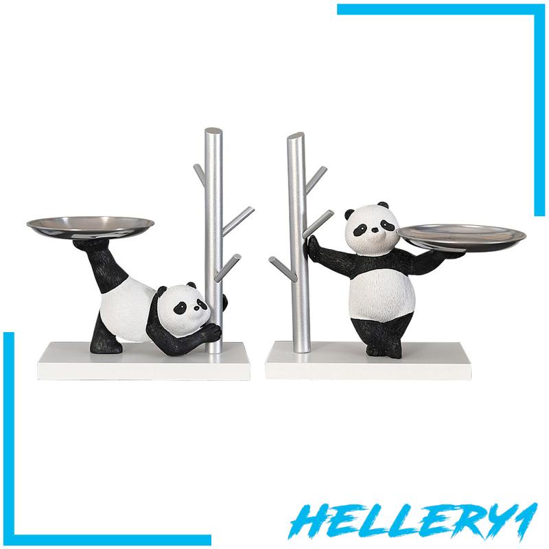 Phụ Kiện Trang Trí Hình Gấu Trúc Bằng Resin Dễ Thương Bắt Mắt