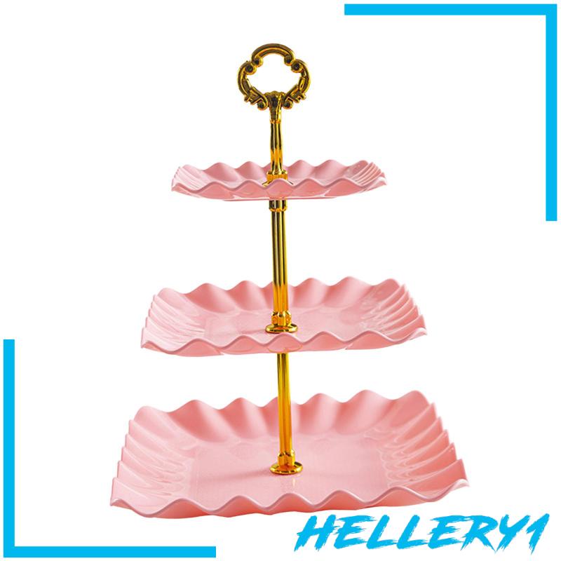 Giá Đỡ Bánh Cupcake 3 Tầng Trưng Bày Tráng Miệng Cho Tiệc Cưới Sinh Nhật