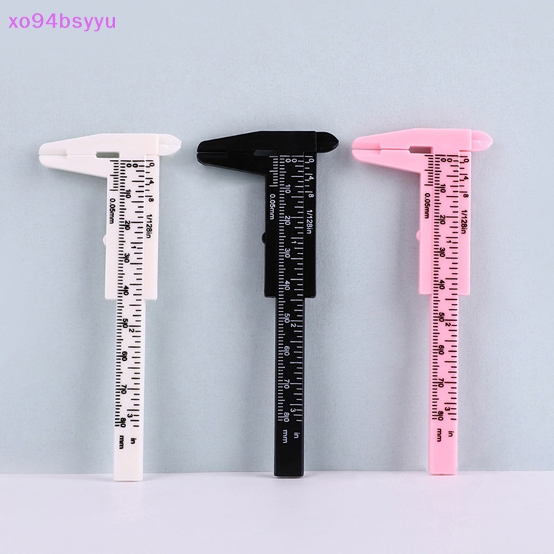 Set 3 Thước Cặp Vẽ Lông Mày Xo94Bsyu Bằng Nhựa Chuyên Dụng