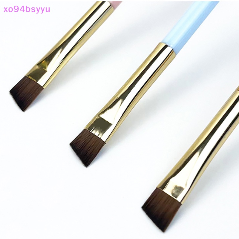 Cọ Trang Điểm Xo94Bsyu Hai Đầu Bằng Sợi Nhân Tạo Mềm Mại Tiện Dụng