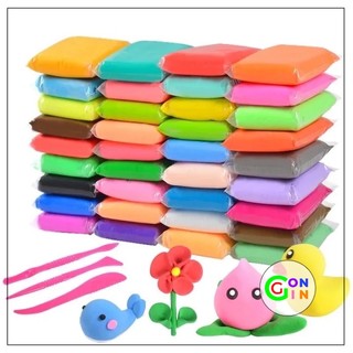 Đồ chơi đất sét tự khô an toàn cho bé không dính tay DIY tư duy sáng tạo Gon Gin